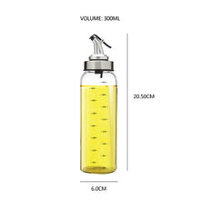 Load image into Gallery viewer, Kitchen Olive Oil Dispenser Cooking Oil Sprayer Glass Vinegar Cruet 6oz 10oz 17oz Olive bottle Vinegar Dispenser Oil Container