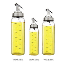 Load image into Gallery viewer, Kitchen Olive Oil Dispenser Cooking Oil Sprayer Glass Vinegar Cruet 6oz 10oz 17oz Olive bottle Vinegar Dispenser Oil Container