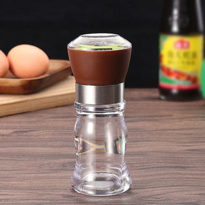 Salt Pepper Mill Grinder Pepper Grinders Shaker Spice Container Seasoning Condiment Jar Holder Kitchen Grinding Bottles Tools