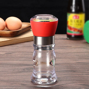 Salt Pepper Mill Grinder Pepper Grinders Shaker Spice Container Seasoning Condiment Jar Holder Kitchen Grinding Bottles Tools