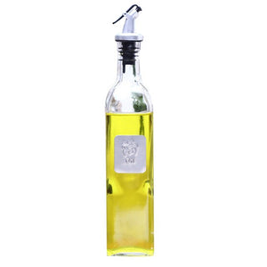 Convenient Oil Bottle 500ml Vinegar Storage Bottles Bar Leakproof Oil Sprayer Glass High-Capacity Liquid Container Dinnerware